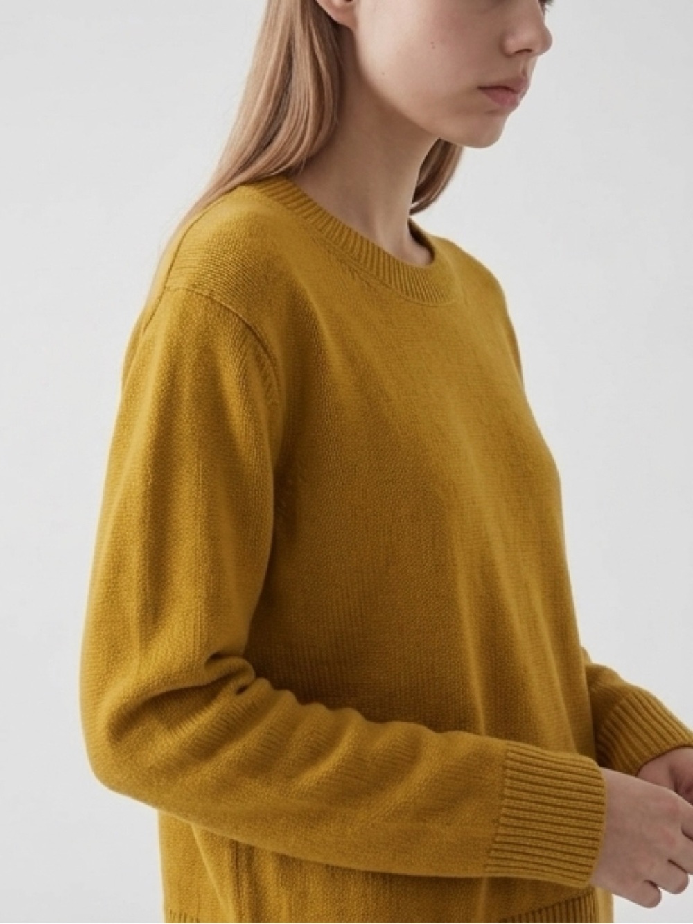 Jenni Kayne Cashmere oversized crew neck sweater size large
